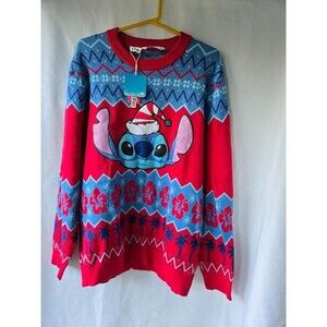 Disney PatPat Lilo & Stitch Christmas Sweater - Mens size XL - NEW